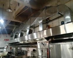 重庆师院厨房排烟系统安装
